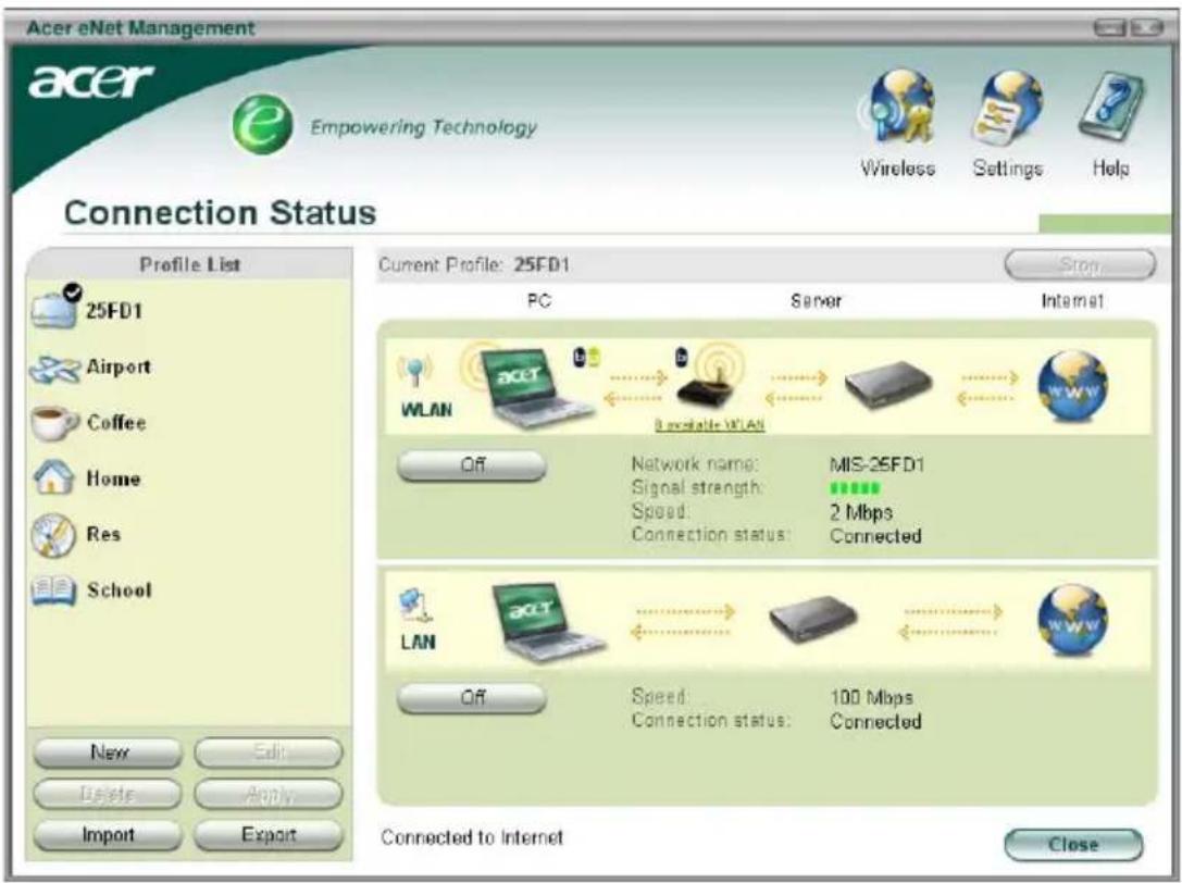 ACER TravelMate 4070 - Acer eNet Management - 1