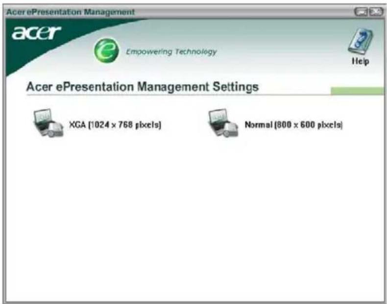 ACER TravelMate 4070 - Acer ePresentation Management - 1