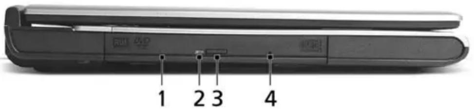 ACER TravelMate 4070 - Left view - 1