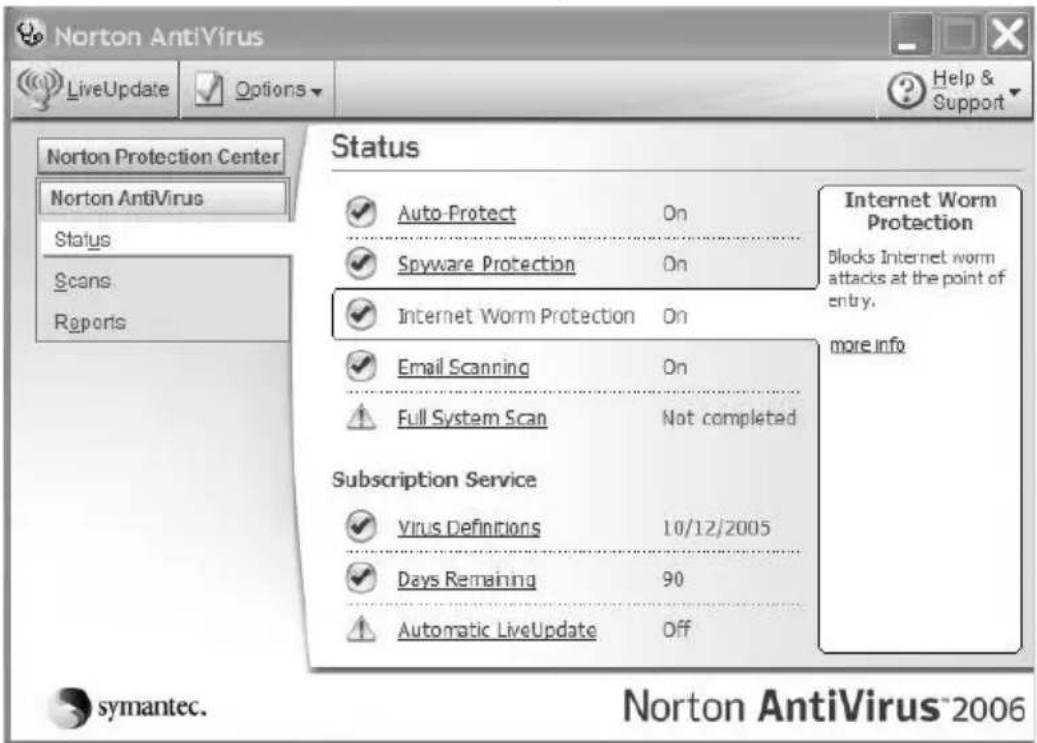 ACER TravelMate 4070 - How do I check for viruses? - 1