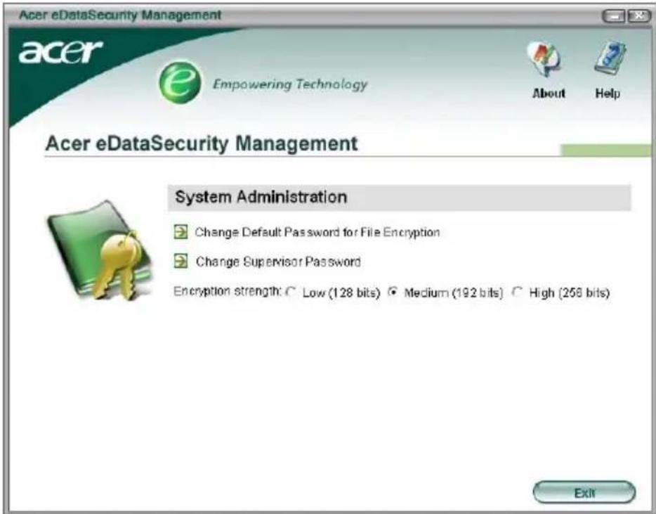ACER TravelMate 4080 - Acer eDataSecurity Management - 2