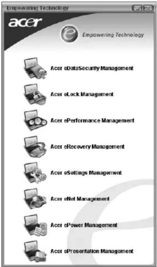 ACER TravelMate 4080 - Acer Empowering Technology - 1