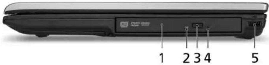 ACER TravelMate 6592G - Right view - 1