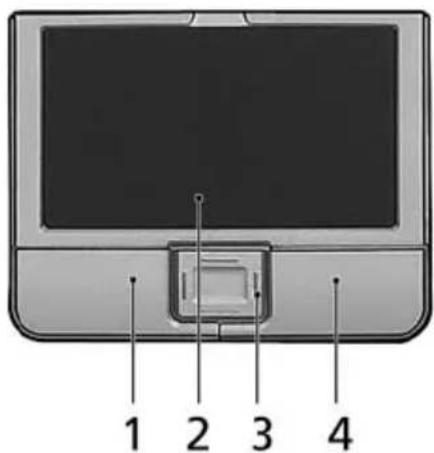 ACER TravelMate 6592G - Touchpad basics - 1