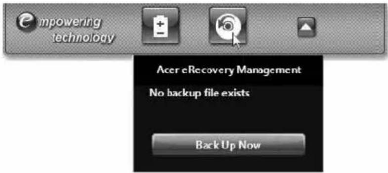 ACER TravelMate 5530G - Burn backup discs - 1
