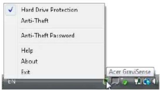 ACER TravelMate 8200 - Using Acer GraviSense - 1
