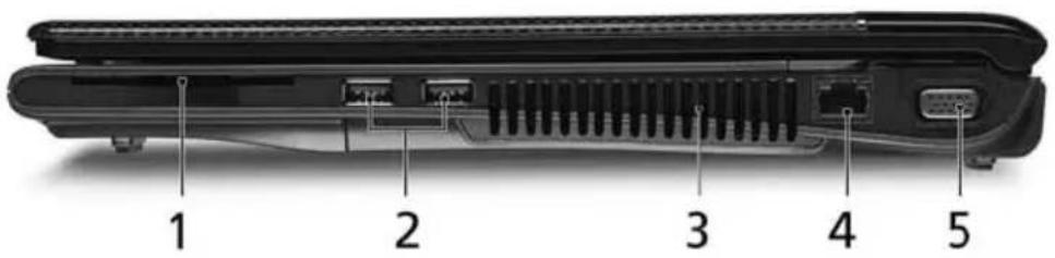 ACER TravelMate 8200 - Right view - 1