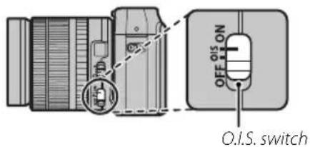 O.I.S. switch