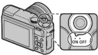 FUJIFILM X-A20 - Turning the Camera on and Off - 1