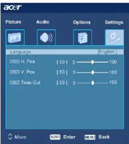 ACER AL1932 - Options - 1