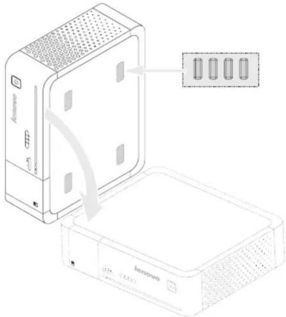 LENOVO IdeaCentre Q700 - Computer stand instruction - 2
