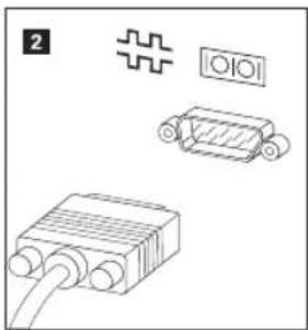 LENOVO IdeaCentre Q700 - Connect any additional devices that you have. Your computer might not have all the ports/sockets shown. - 2