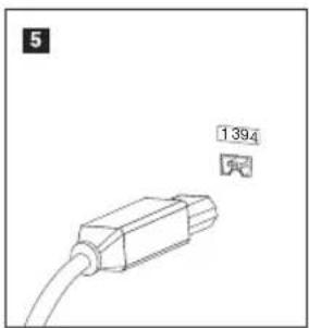 LENOVO IdeaCentre Q700 - Connect any additional devices that you have. Your computer might not have all the ports/sockets shown. - 5