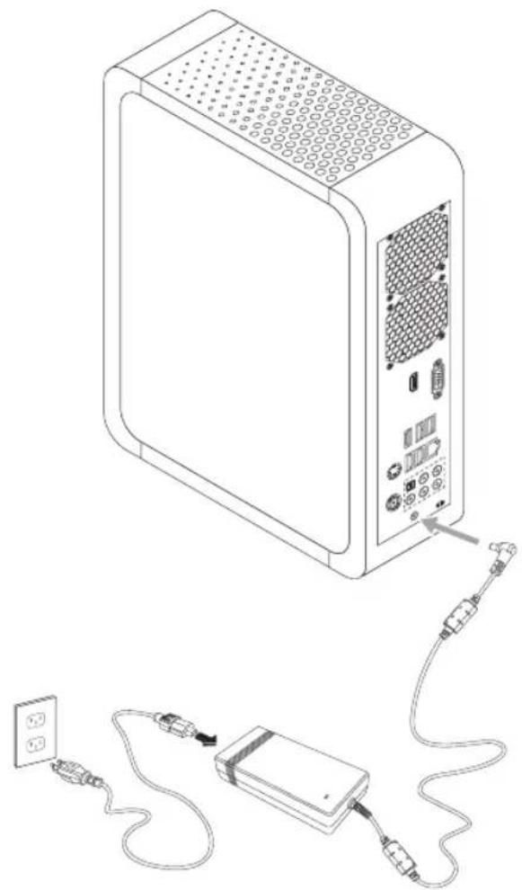 LENOVO IdeaCentre Q700 - Connect any additional devices that you have. Your computer might not have all the ports/sockets shown. - 6