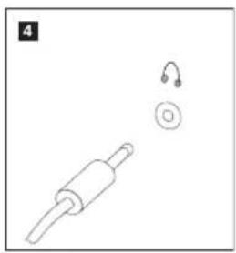 LENOVO IdeaCentre Q700 - If you have audio devices, use the following information to connect them. - 4