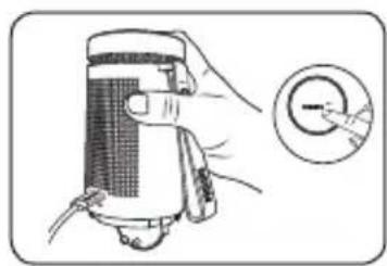 PHILIPS GoPure Style GP561X1 - How to reset the air sanitizer - 1