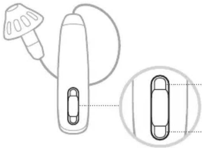BOSE SoundControl Hearing Aids - Adjust World Volume using the hearing aid controls - 1