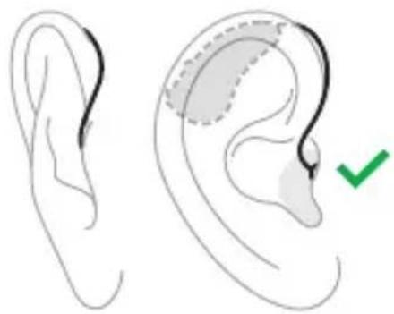 BOSE SoundControl Hearing Aids - Correct size: - 1