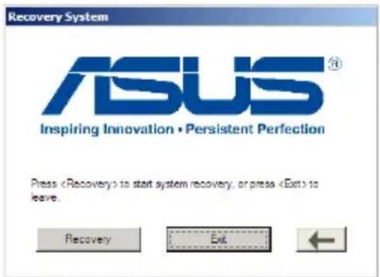 ASUS Eee PC Lamborghini VX6 - Using the USB storage device (USB recovery) - 2