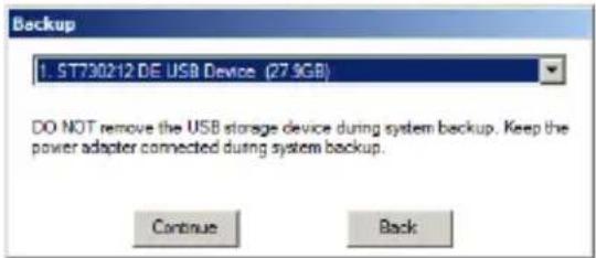 ASUS Eee PC Lamborghini VX6 - Back up the recovery files - 3
