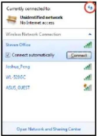 ASUS Eee PC Lamborghini VX6 - Configuring a wireless network connection - 3