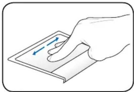 ASUS Eee PC Lamborghini VX6 - Multi-finger gesture input - 5