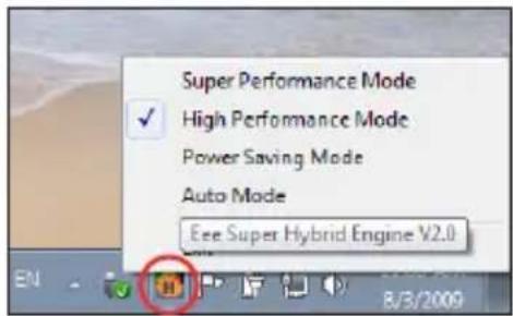 ASUS Eee PC 1005HAG - Super Hybrid Engine - 1
