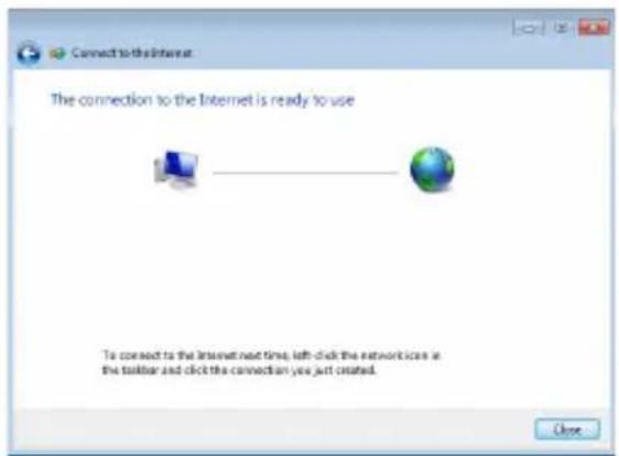 ASUS Eee PC 1005HAG - Click Close to finish the configuration. - 1