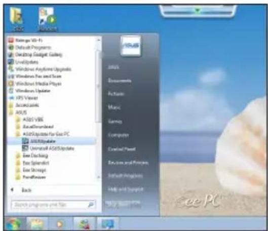 ASUS Eee PC 1005HAG - Updating the BIOS through the Internet - 1