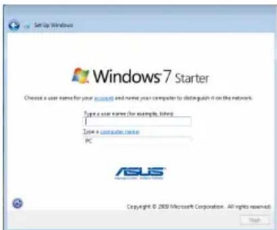 ASUS Eee PC 1005HAG - First-time Startup - 3