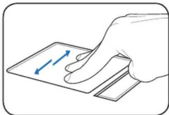 ASUS Eee PC 1005HAG - Multi-finger gesture input (on selected models) - 5
