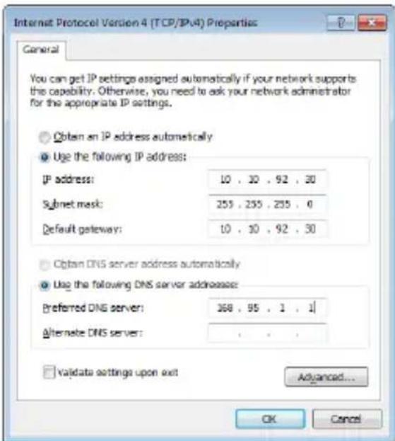 ASUS Eee PC 1005HAG - Using a static IP: - 1