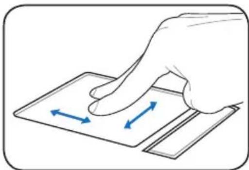 ASUS Eee PC 1005PEG - Multi-finger gesture input (on selected models) - 4