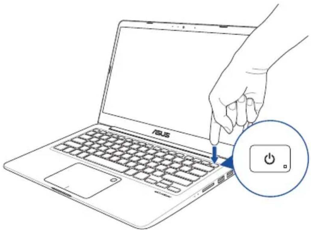 ASUS Vivobook D413IA - Press the power button - 1