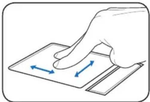 ASUS Eee PC 1201HAB - Multi-finger gesture input - 4