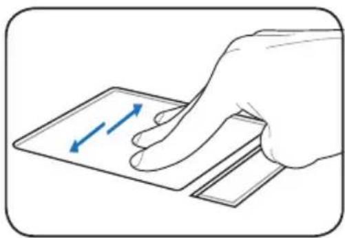 ASUS Eee PC 1201HAB - Multi-finger gesture input - 5