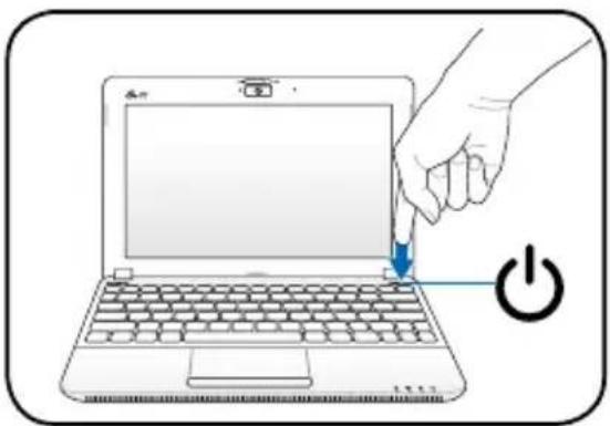 ASUS Eee PC 1015T - Turn ON the Eee PC - 1