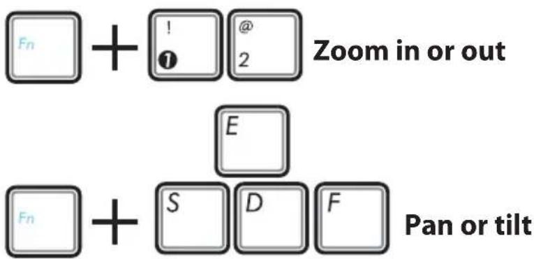 ASUS Eee PC 1008P - Function keys - 1