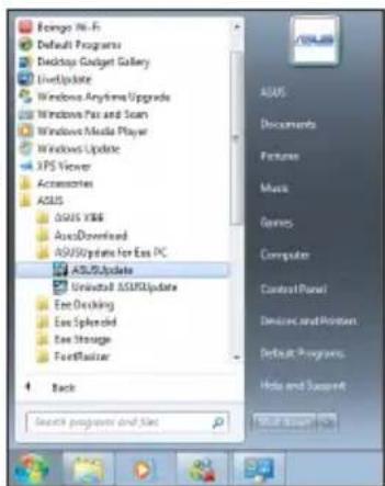 ASUS Eee PC 1008P - Updating the BIOS through the Internet - 1