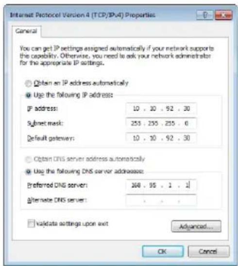 ASUS Eee PC 1008P - Using a static IP: - 1