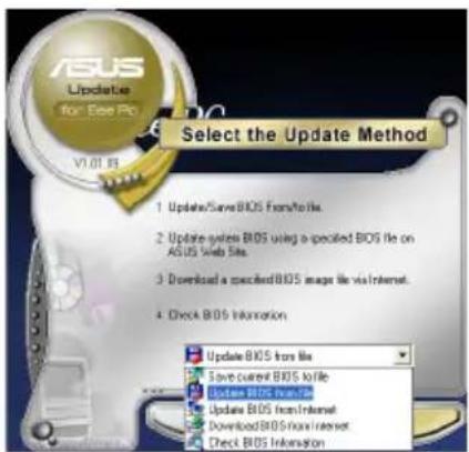 ASUS Eee PC 1008P - Updating the BIOS through a BIOS file - 1
