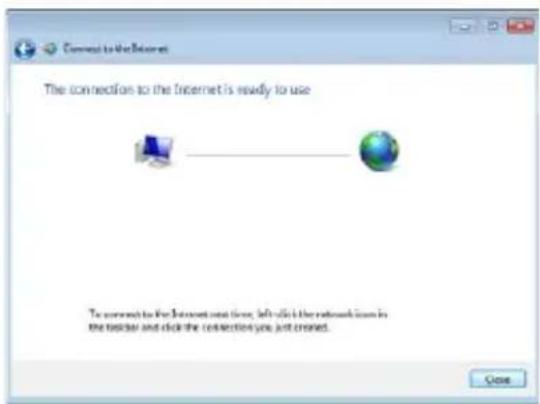 ASUS Eee PC 1011CX - Click Close to finish the configuration. - 1