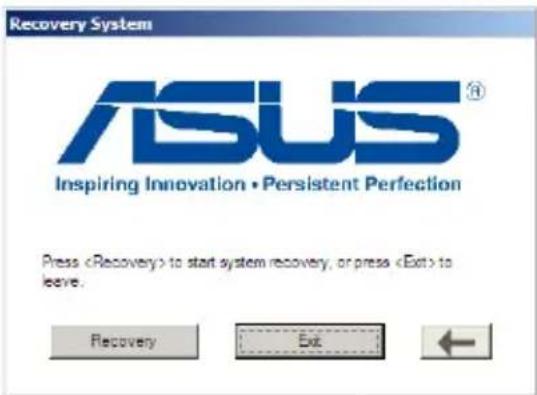 ASUS Eee PC 1011CX - Using the USB storage device (USB recovery) - 3