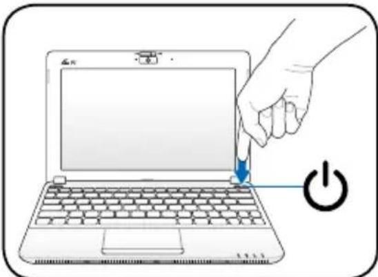 ASUS Eee PC 1011CX - Turn ON the Eee PC - 1