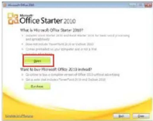 ASUS Eee PC 1011CX - Microsoft® Office Starter 2010 - 2