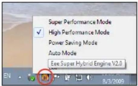 ASUS Eee PC 1011CX - Super Hybrid Engine (on selected models) - 1