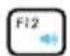 ASUS Eee PC 1011CX - ssed Speaker Icon (F10): Mutes the speaker. - 4