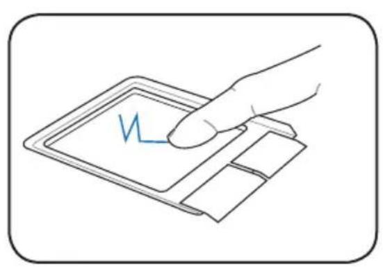 ASUS Eee PC 1000HE - Single-finger gesture input - 6