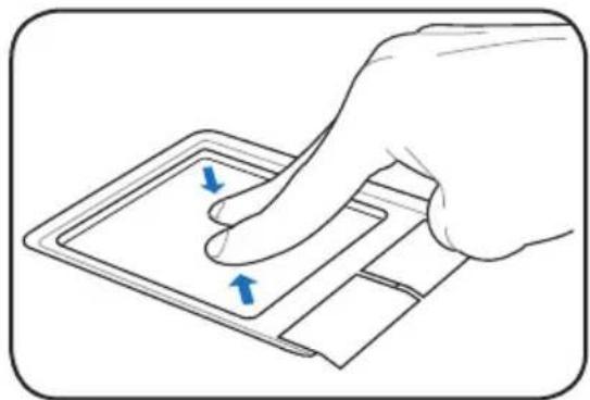 ASUS Eee PC 1000HE - Multi-finger gesture input - 2