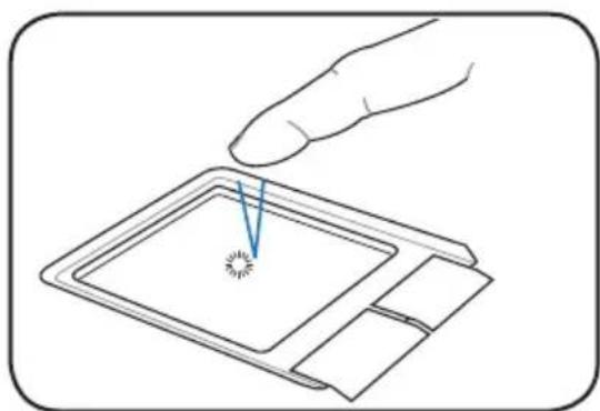 ASUS Eee PC 1000HE - Single-finger gesture input - 2